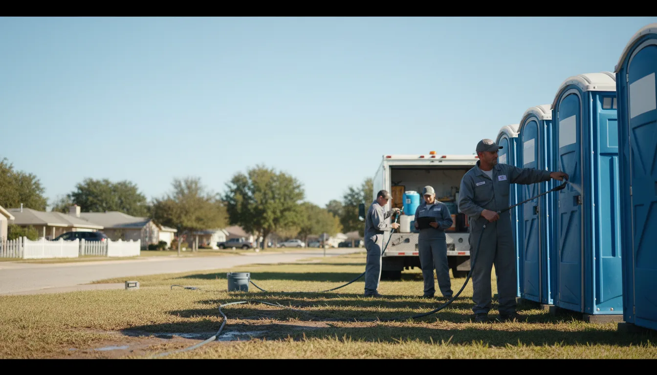 Long-Term Portable Toilet Rental in Crittenden, KY near me